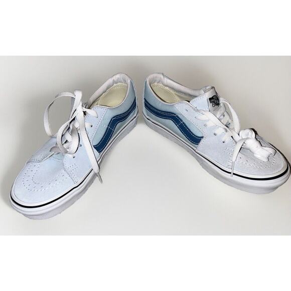 VANS SK8-LOW‎ (UTILITY POP) Light BLUE/WHITE Size 5.0 Men’s 6.5 Women’s - Picture 3 of 13